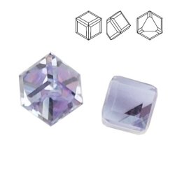 4841 MM 6 Swarovski Cube VIOLET CAL VZ