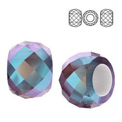 5043 MM 11 Swarovski Briolette XXL AMETHYST SHIM2x