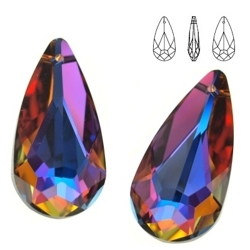 6100 MM 24 Swarovski Teardrop VOLCANO VOL