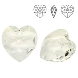 6215 MM 18 Swarovski Heart CRYSTAL