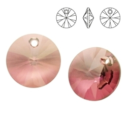 6428 MM 6 Swarovski XILION Disc ANTIQUE PINK ANTP