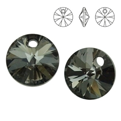 6428 MM 6 Swarovski XILION Disc SILVER NIGHT SINI