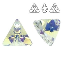 6628 MM 12 Swarovski Triangle Crystal AB