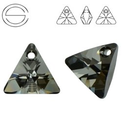 6628 MM 8 Swarovski Triangle SILVER NIGHT SINI