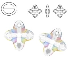 6868 MM 24 Swarovski Cross Tribe Crystal AB Z