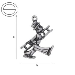 CHA-114 Element do podwieszania Srebro 925