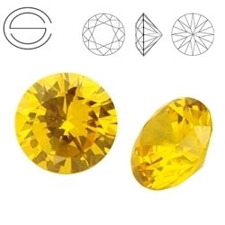 RD II MM 6 Cyrkonia (Cubic zircon) YELLOW