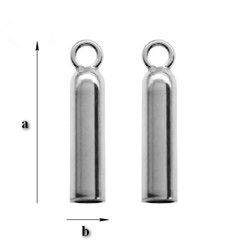 TUL Zakończenie do wklejania rzemieni, sznurków Srebro 925 /gram