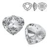 4370 MM 20 Swarovski Heart Pear CRYSTAL F