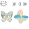 5754 MM 12 Swarovski Butterfly Crystal AB