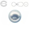 5816 MM 15 Swarovski LIGHT BLUE PEARL (LTBLP)