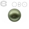 5817 MM 10 Swarovski Cabochon POWDER GREEN PEARL