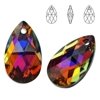 6106 MM 16 Swarovski Pear-shaped VOLCANO VOL