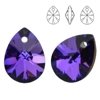 6128 MM 12 Swarovski Mini Pear HELIOTROPE HEL