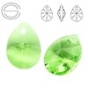 6128 MM 12 Swarovski Mini Pear PERIDOT