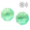 8116 MM 14 Swarovski STRASS Octagon ANTIQUE GREEN