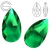 8721 MM 28 Swarovski STRASS Pear-shaped EMERALD